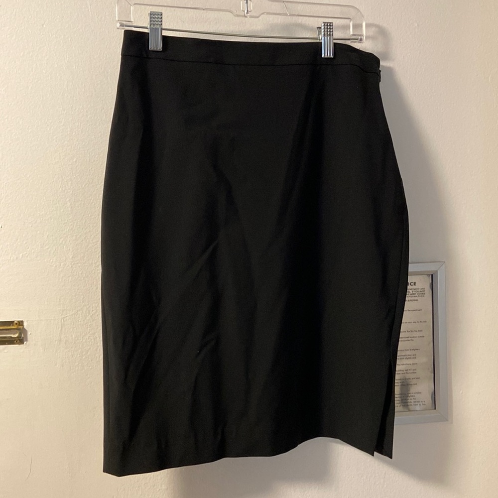 Black suit skirt